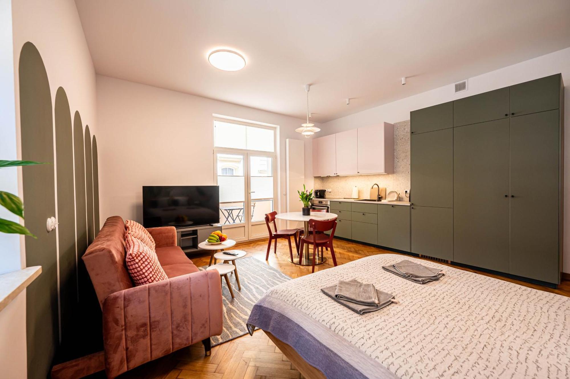 Trip Apartments คราคูฟ ภายนอก รูปภาพ